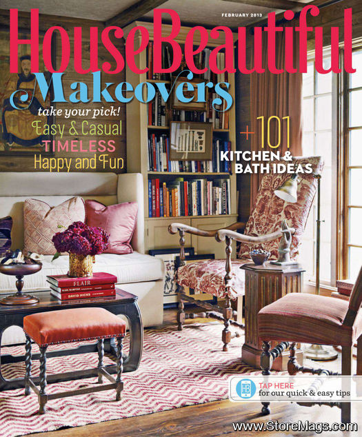 housebeautiful february 2013 will merrill