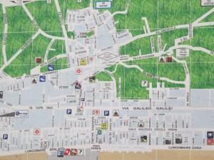 Map of Giulianova Italy